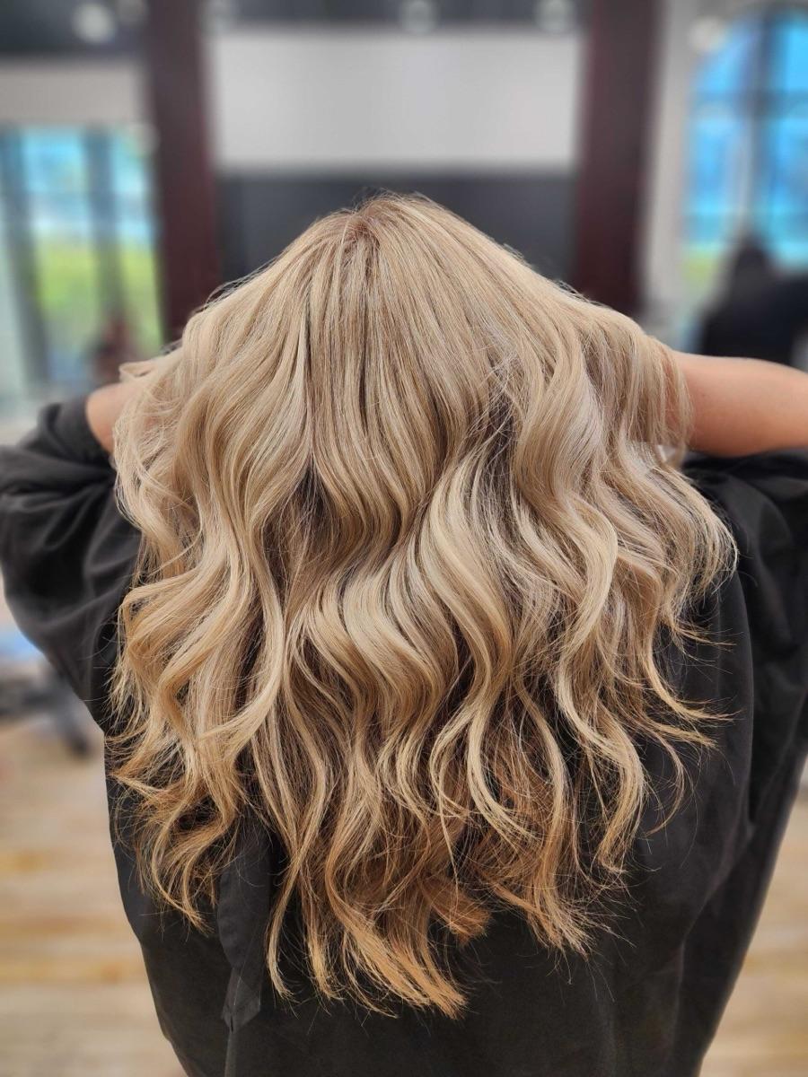 Robert of Philadelphia editorial lived-in balayage styling in Southwest Florida