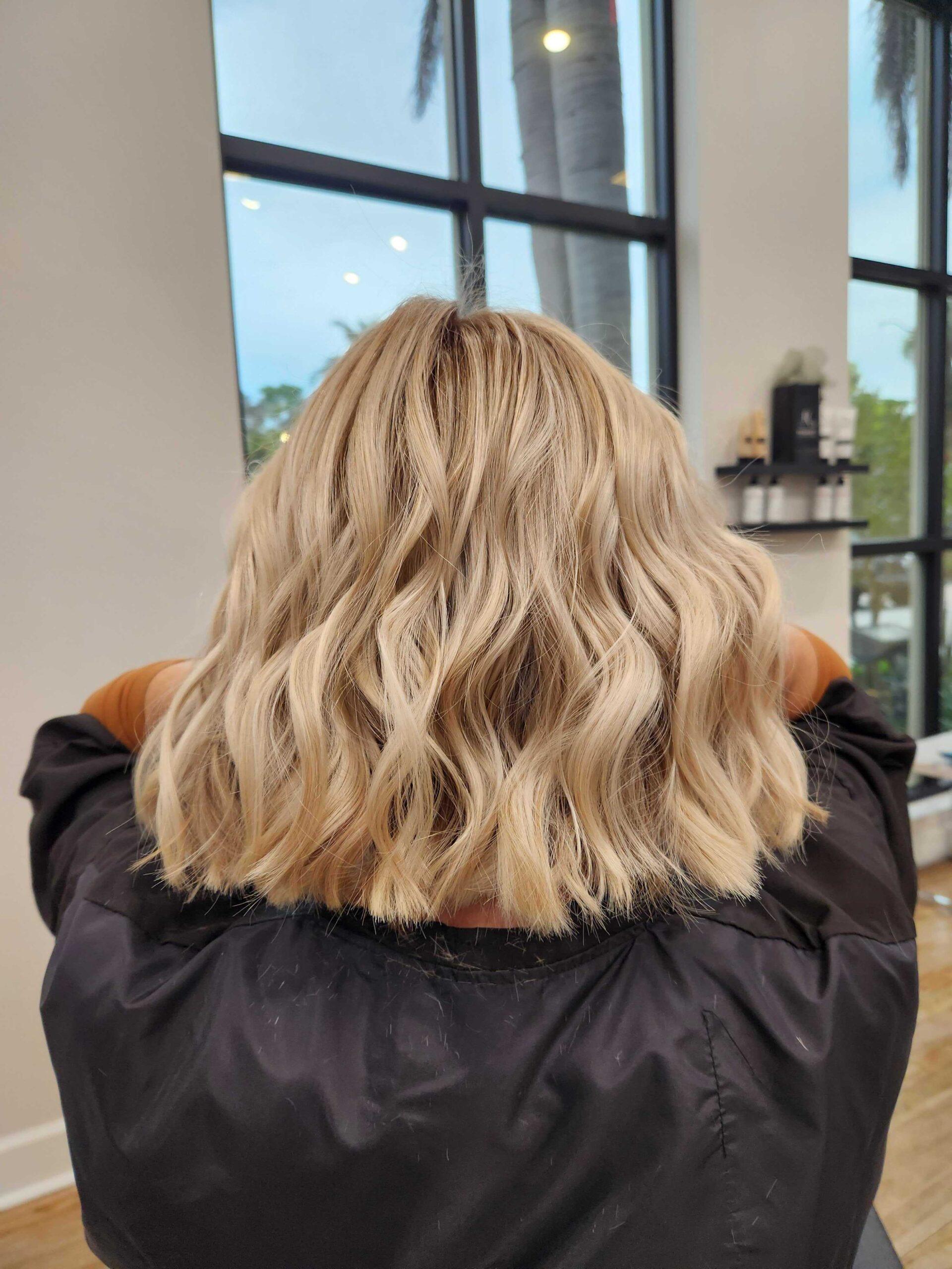 Robert of Philadelphia editorial haircut and blowout styling in Naples