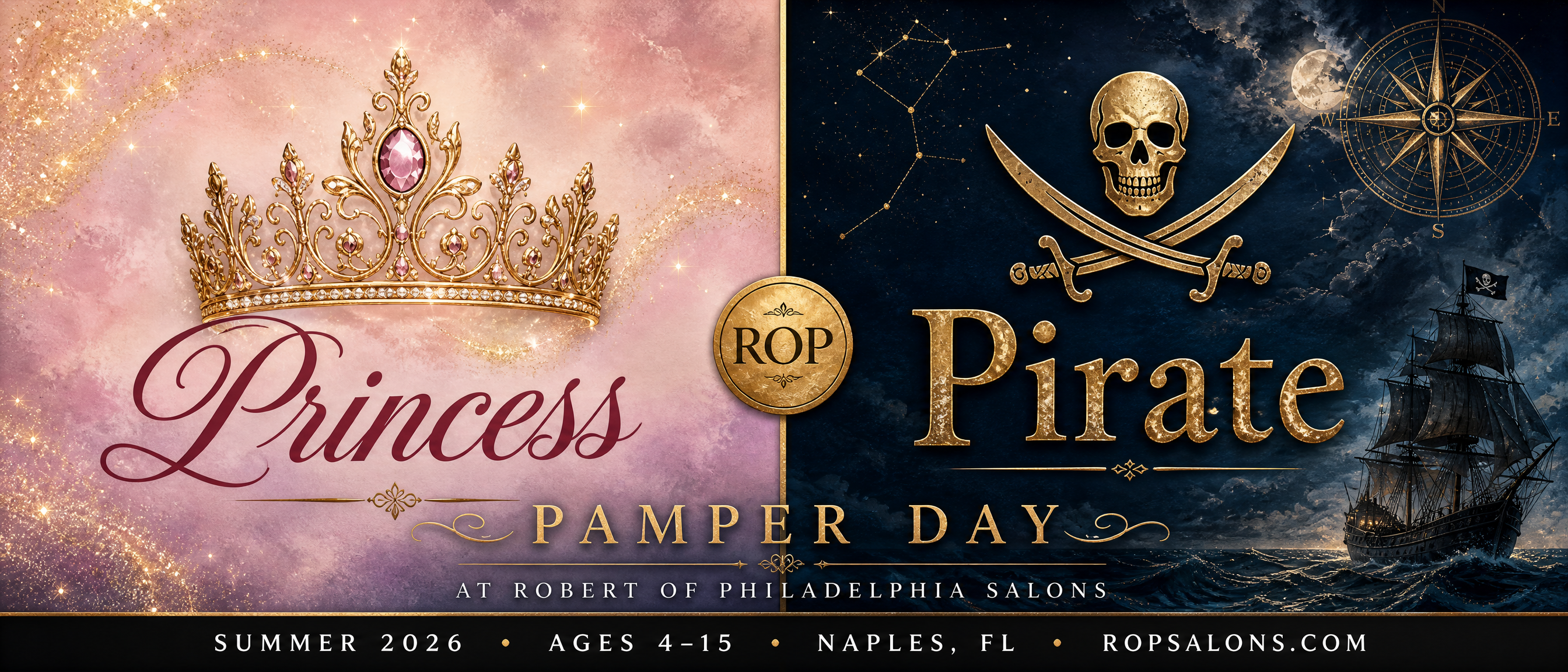 Princess & Pirate Pamper Day at Robert of Philadelphia — Summer 2026